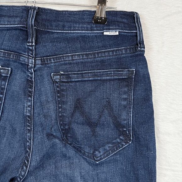 NWT Mother Jeans The High Waisted Runaway in Mint Condition Wash Flare Size 27 - Picture 4 of 16